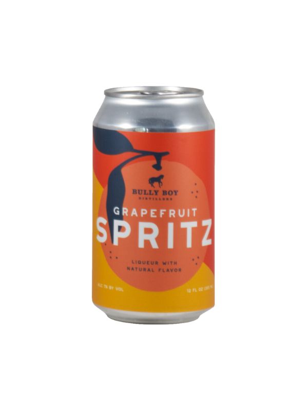 Bully Boy Distillers "Grapefruit Spritz" 12oz Can (Massachusetts, USA)