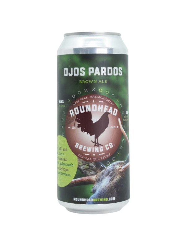 Roundhead Brewing Company "Ojos Pardos" Brown Ale (Hyde Park, MA)