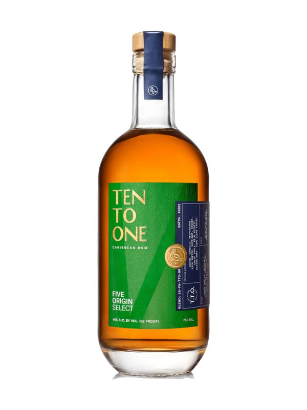 Ten to One "Five Origin Select" Caribbean Rum (Caribbean)