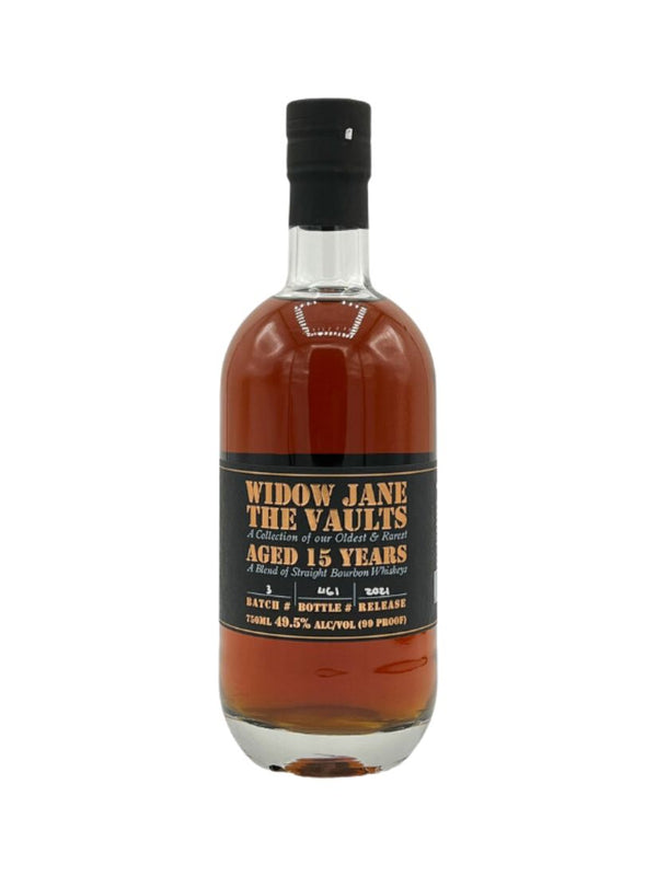 Widow Jane "The Vaults" 15 Year Old Straight Bourbon Whiskeys (Brooklyn, NY)